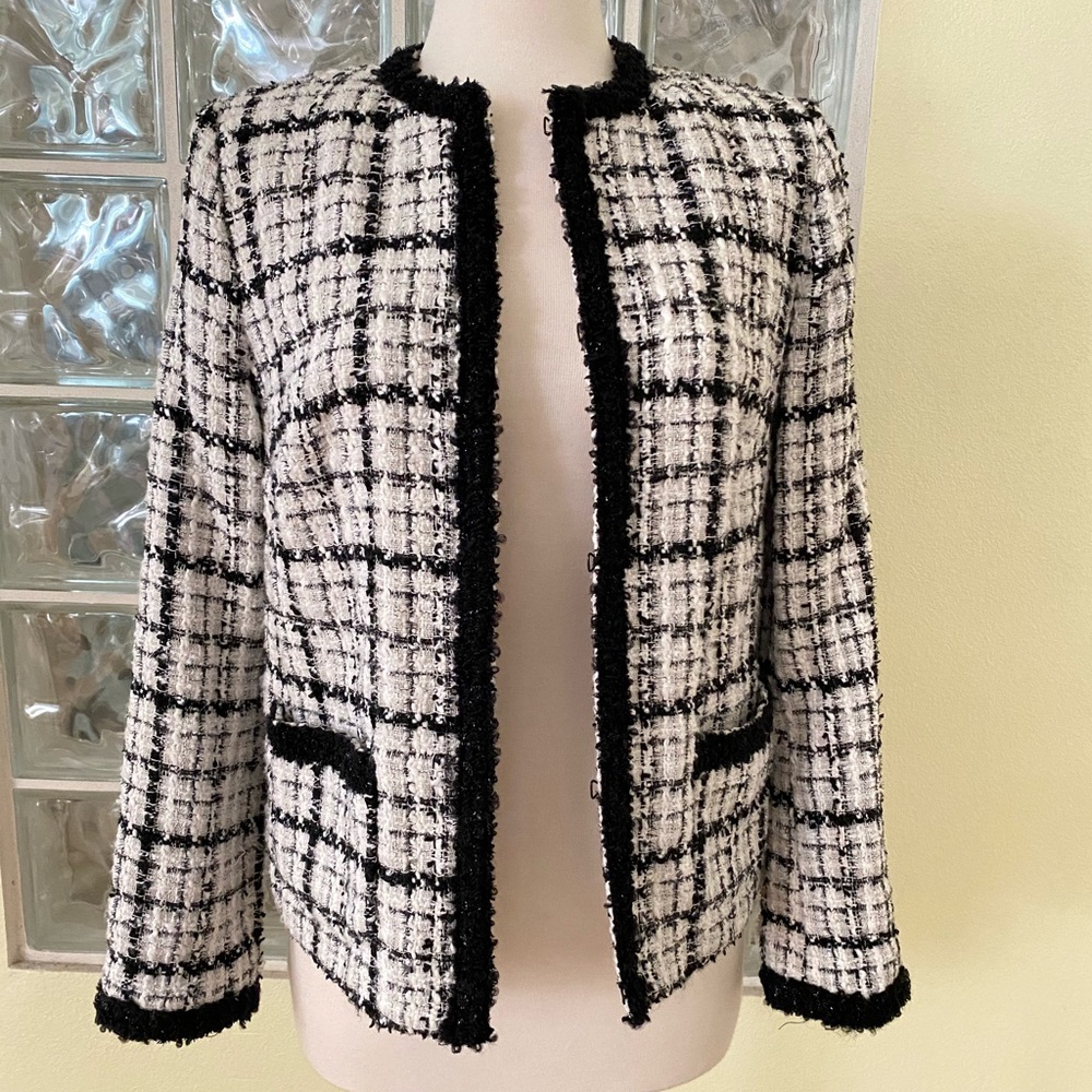 NWT Perri Cutten tweed jacket